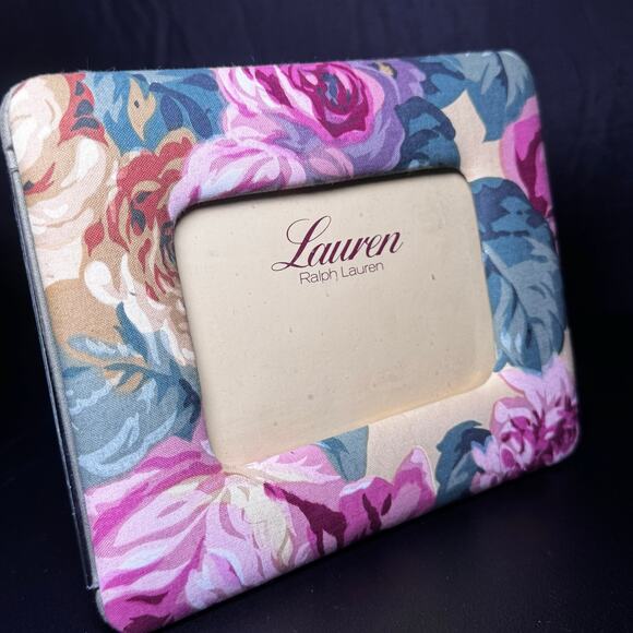 Vintage Lauren Ralph Lauren floral picture frame - Picture 2 of 3